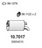 CITRO 95666769 End Silencer